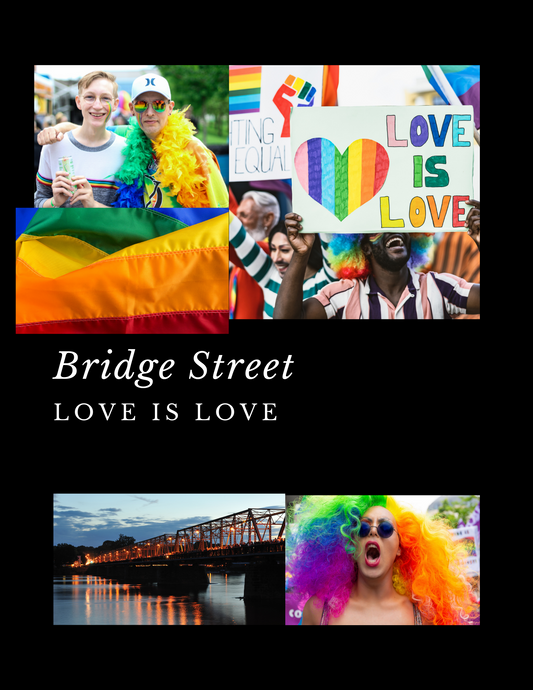 Bridge Street - Love Is Love - Wooden Wick Candle