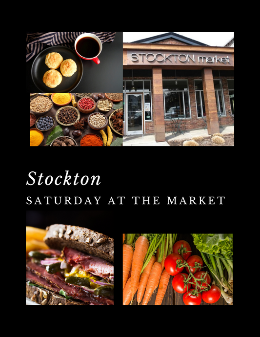 Stockton - Saturday At The Market - Wooden Wick Candle