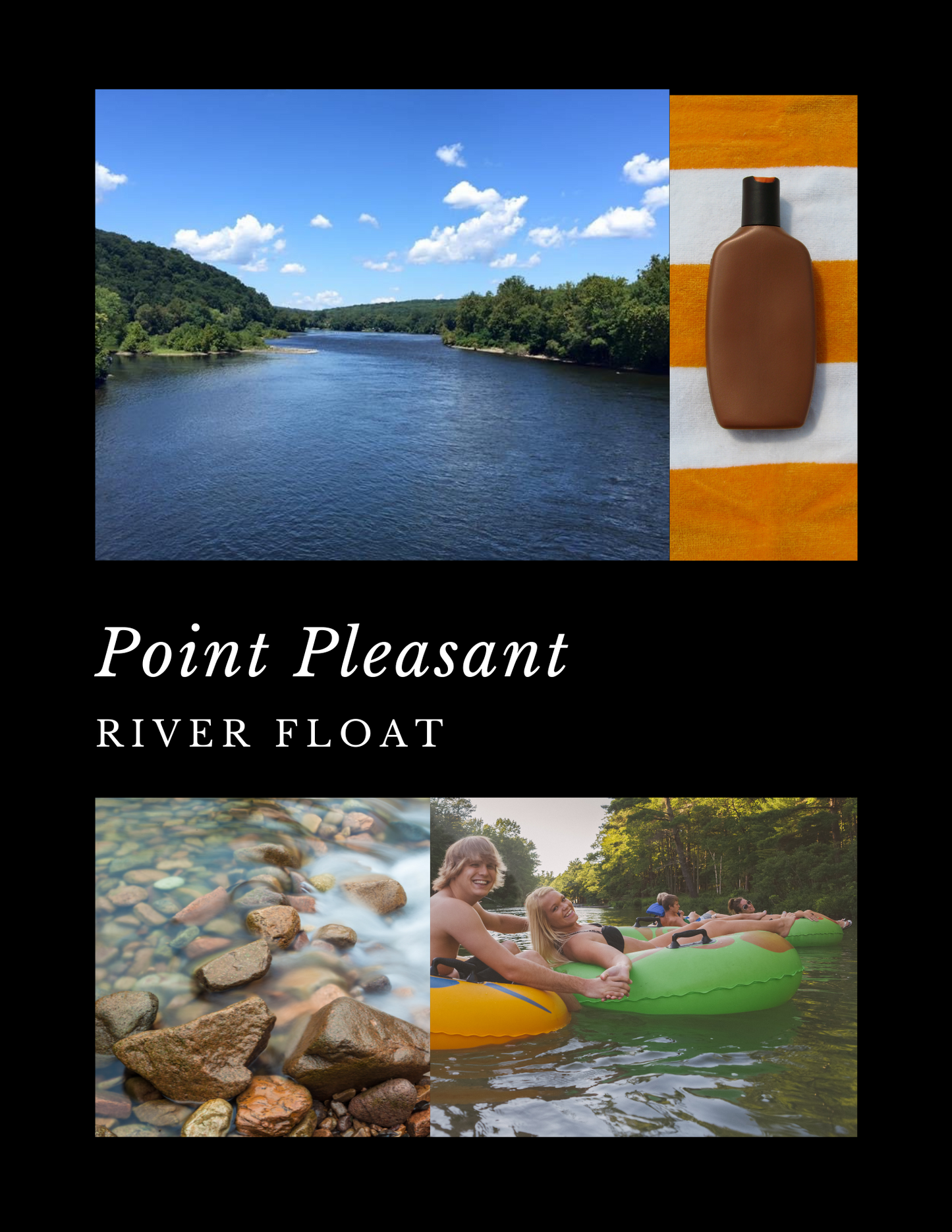 Point Pleasant- River Float - Wooden Wick Candle
