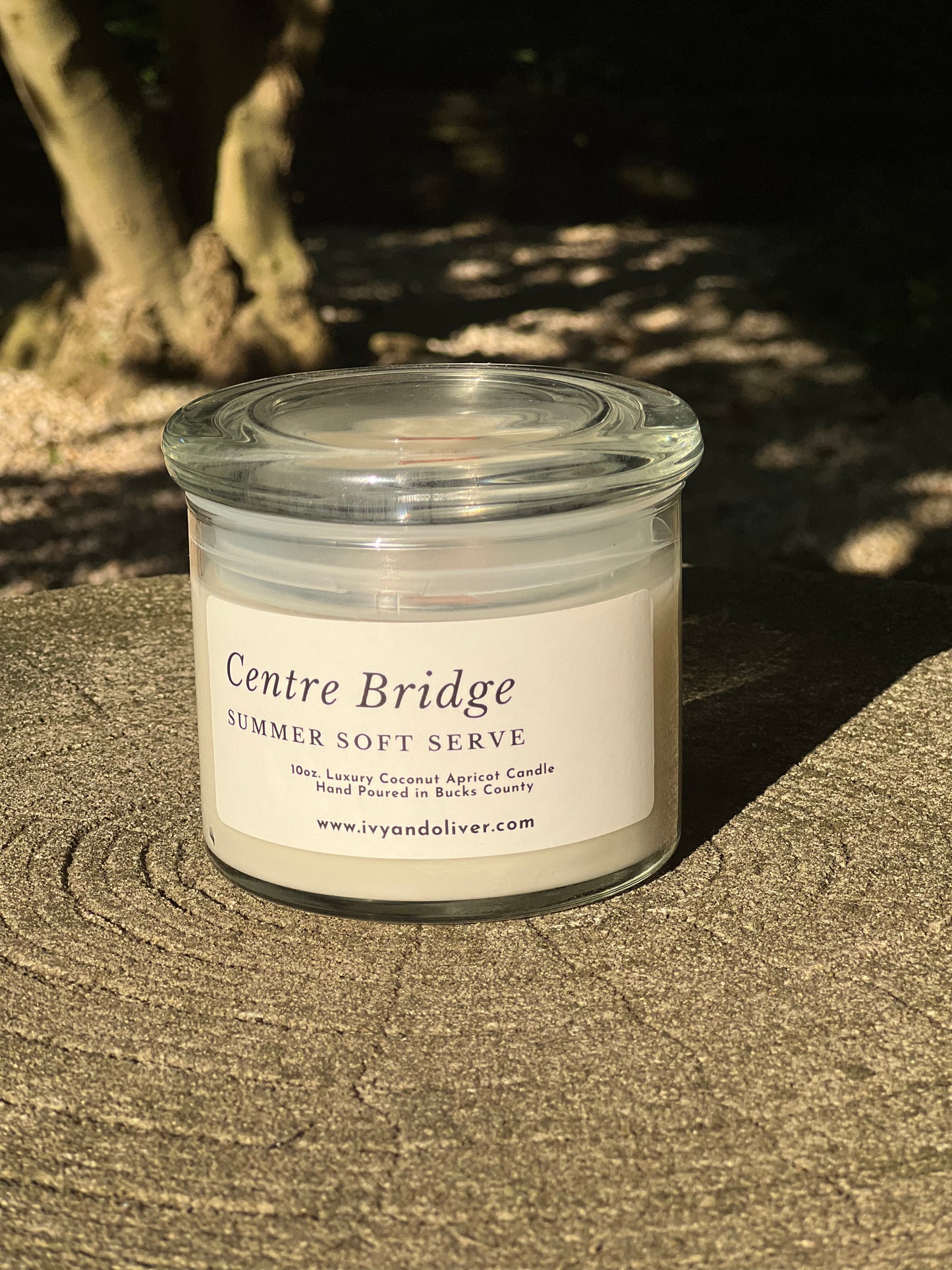 Centre Bridge - Summer Soft Serve - Wooden Wick Candle