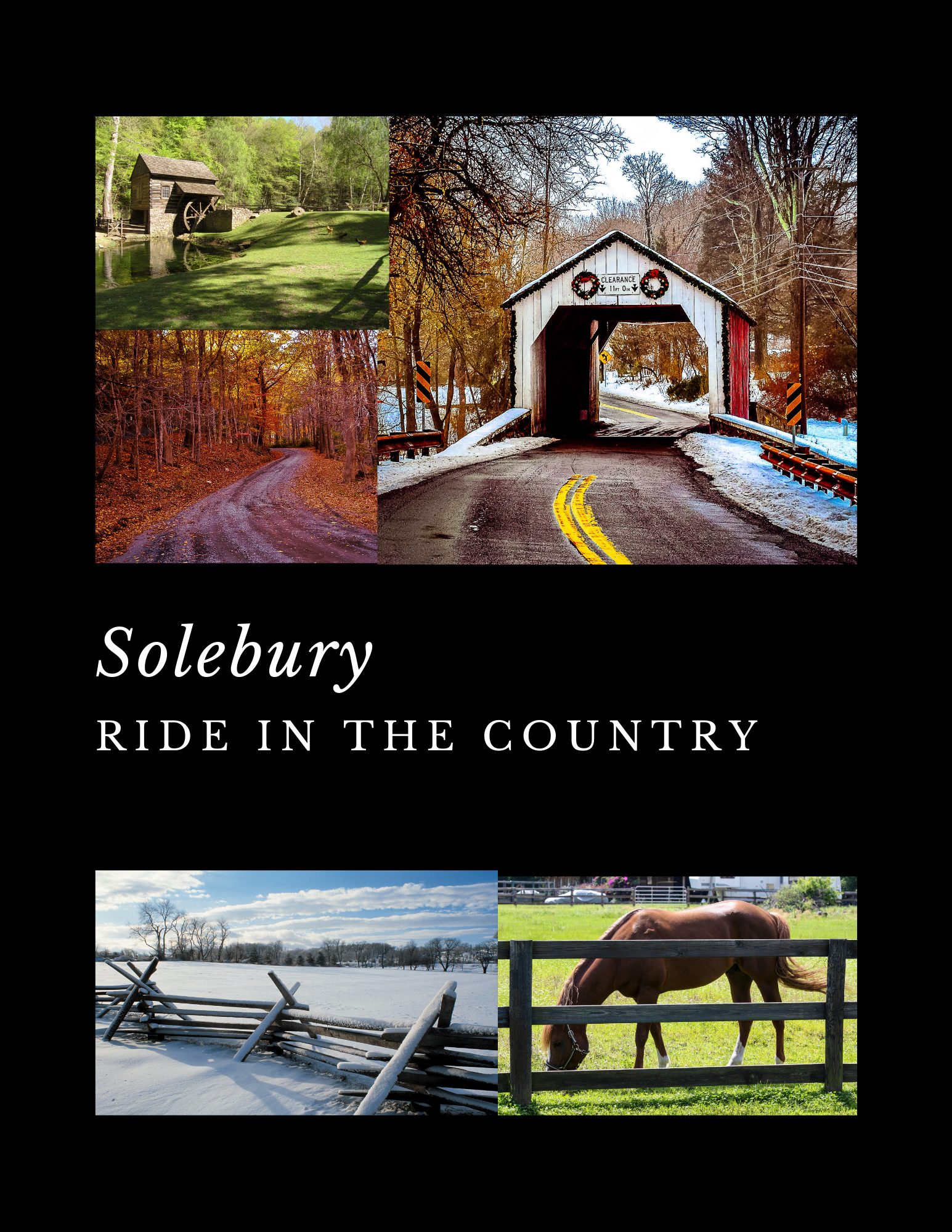 Solebury - Ride In The Country - Wooden Wick Candle – Ivy And Oliver