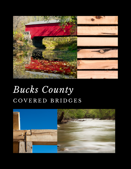 Bucks Country - Covered Bridges - Wooden Wick Candle