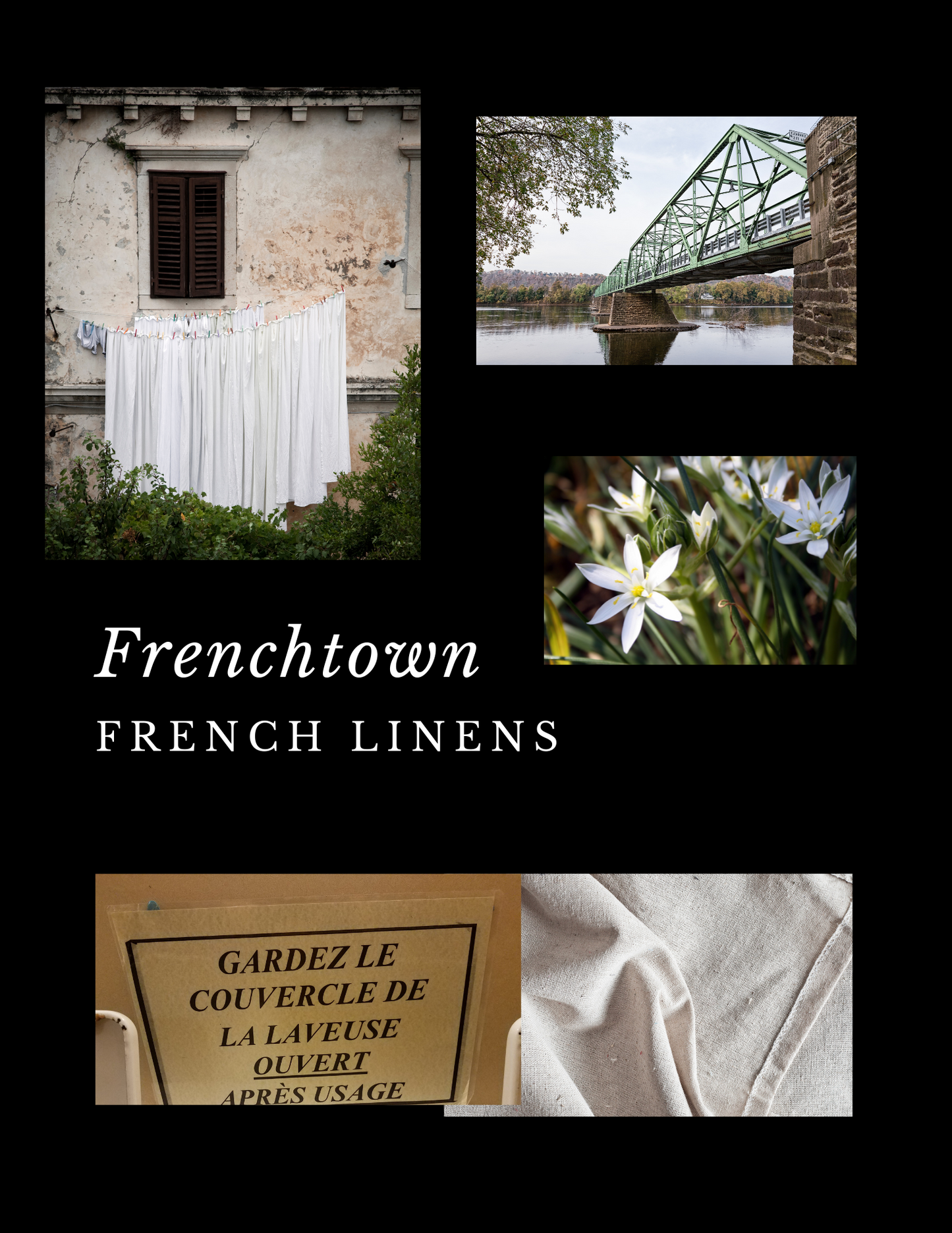 Frenchtown - French Linens - Wooden Wick Candle
