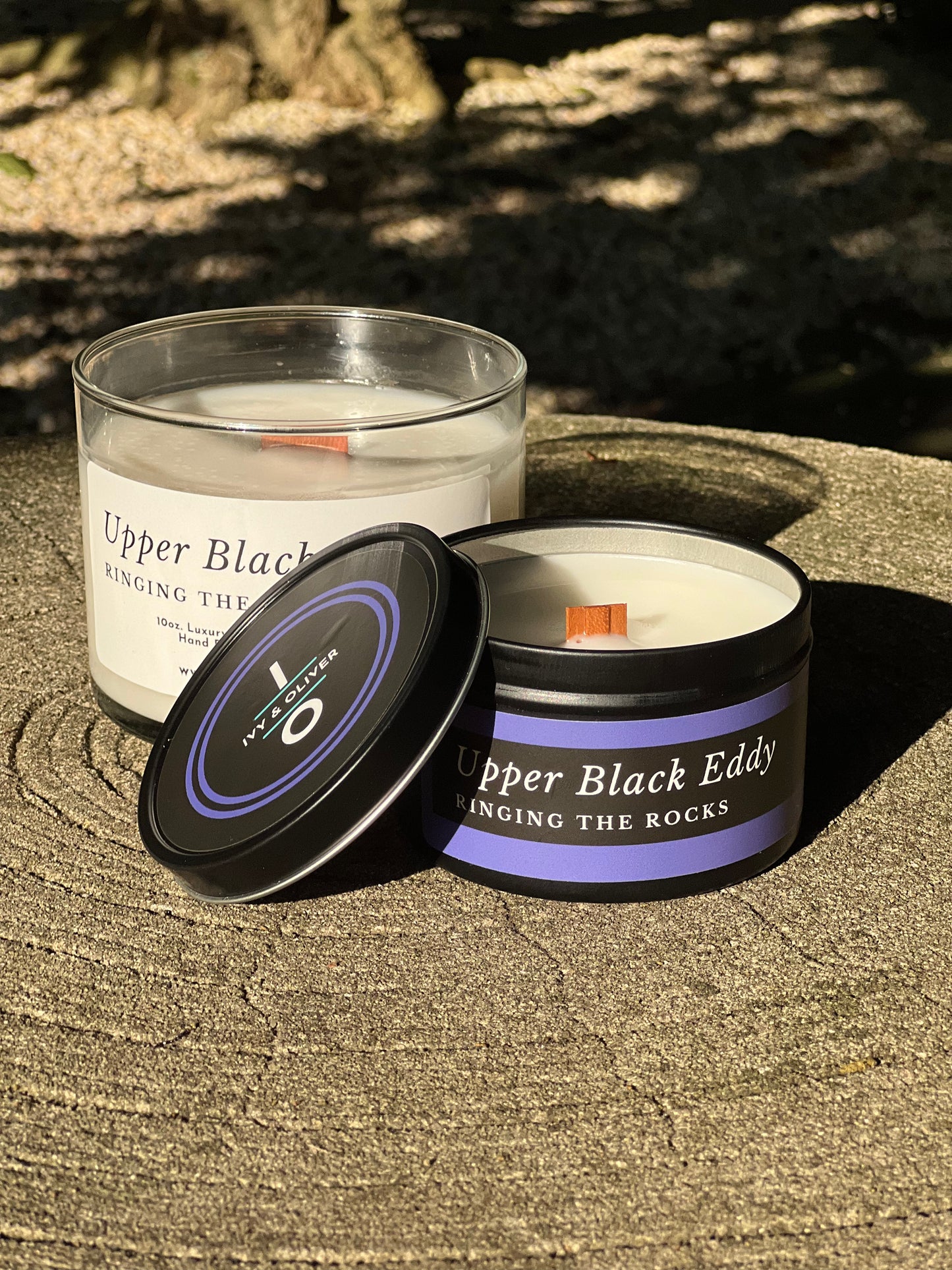 Upper Black Eddy - Ringing The Rocks - Wooden Wick Candle