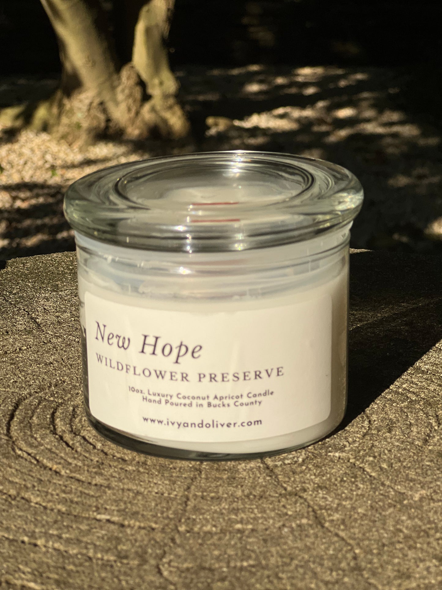 New Hope - Wildflower Preserve - Wooden Wick Candle