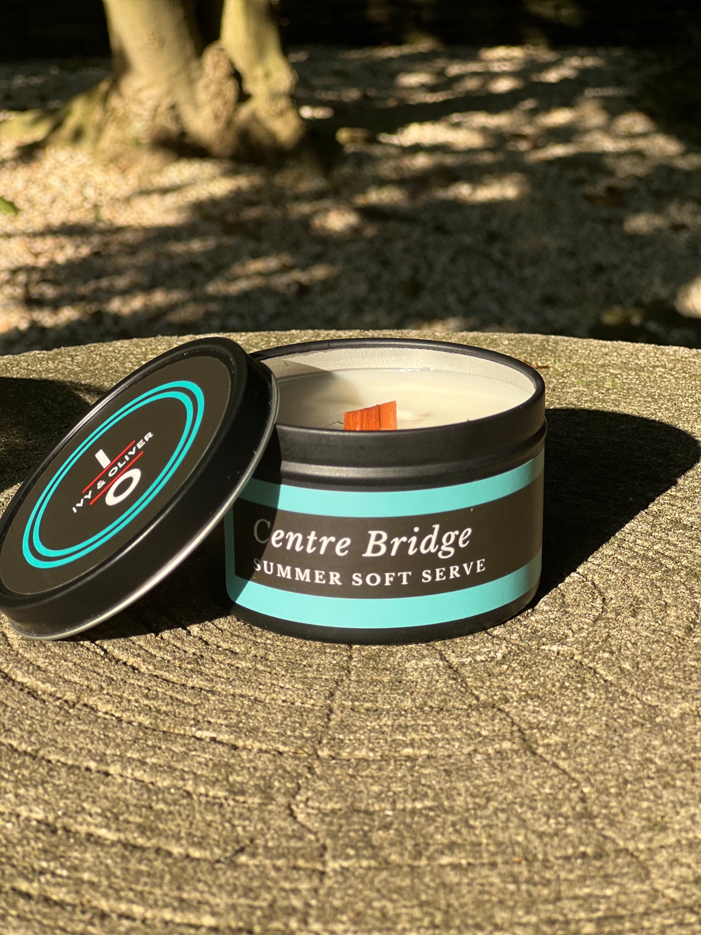 Centre Bridge - Summer Soft Serve - Wooden Wick Candle